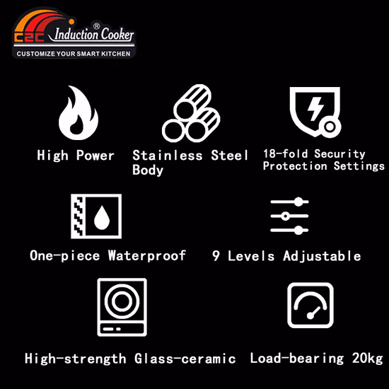 Ресторан Professional P Промышленная индукционная электрическая плита